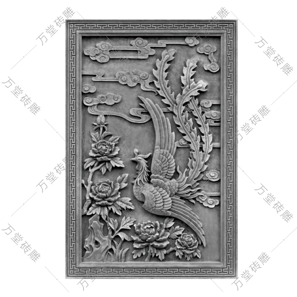 鳳戲牡丹